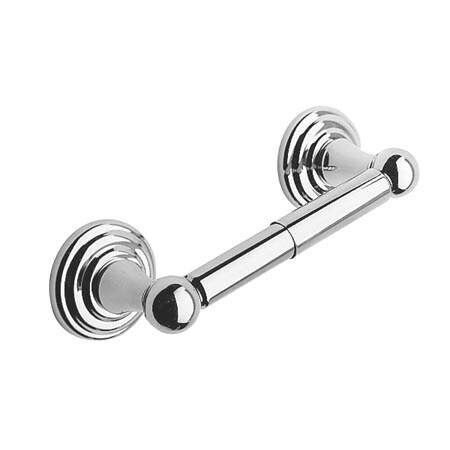 Newport Brass Double Post Toilet Tissue Holder in Polished Chrome 75-28/26